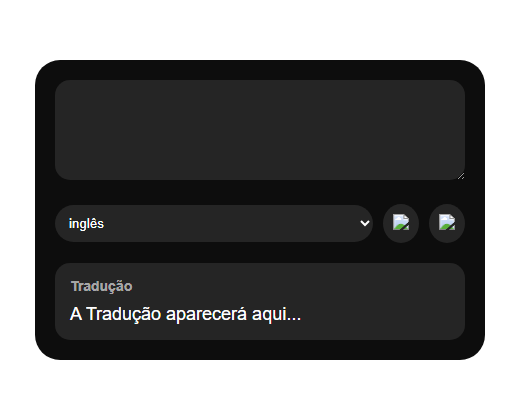 Captura de tela do site Tradutor Web